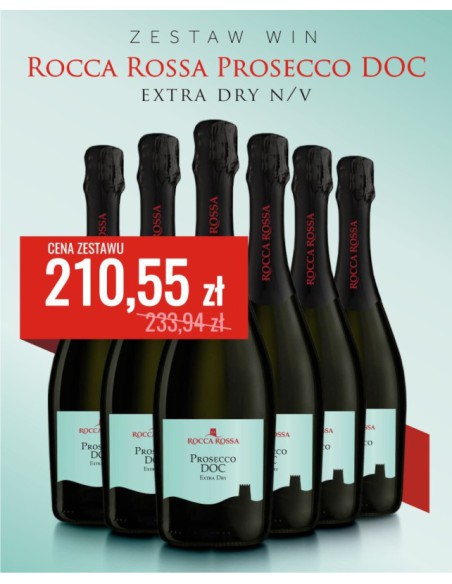 Zestaw Prosecco Rocca Rossa